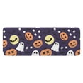 thumbnail image 1 of Halloween Ghost & Pumpkin Pattern Kitchen Rug Mat,Kitchen Runner Rugs Non Skid Washable,Decorative Kitchen Floor Mats for Kitchen,Sink,Laundry,17"x47.2", 1 of 7