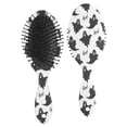 thumbnail image 1 of Halloween Ghost Silhouette Pattern Hair Brush,Girls Detangling Hair Brush,Glide Through Tangles with Ease for Wet & Dry Hair,8.8"X2.8", 1 of 7