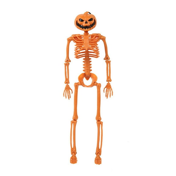 Halloween Ghost Skull Ornaments, Simulation Human Body Bride and Groom Skeleton Decoration Haunted House Bar Horror Props Supplies Party Decor