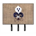 thumbnail image 1 of Halloween Ghost Spider Bat Fleur de lis Leash Holder or Key Hook, 1 of 1