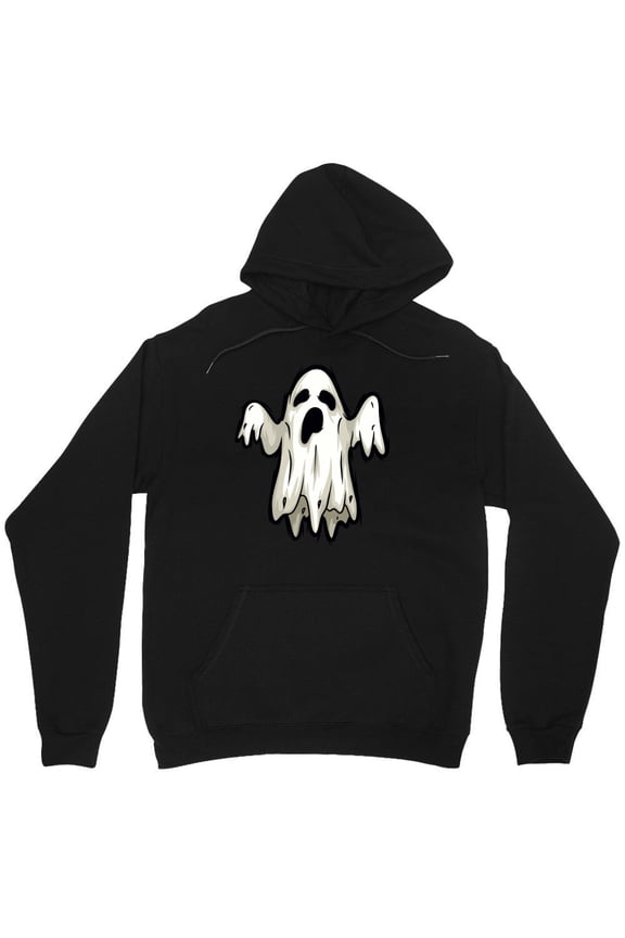 Halloween Ghost Spirit Graphic Funny Holiday Creepy Season Simple Art Costume Soul M7626 Unisex Hoodie, Up to Size 5XL