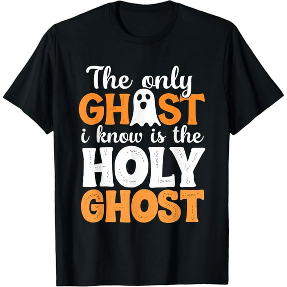 Halloween Ghost Spooky Christian Faith T-Shirt