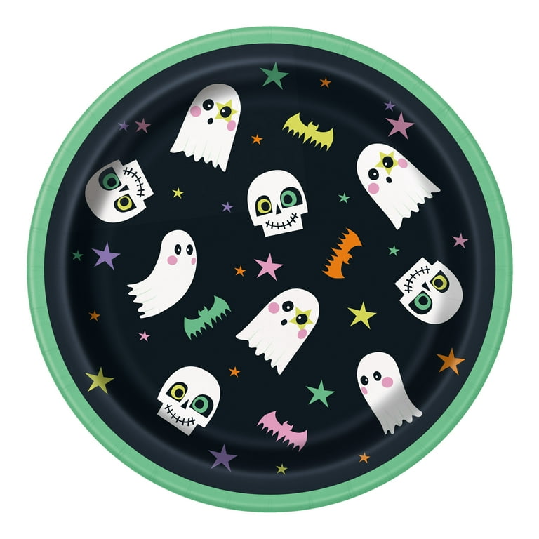 Halloween dessert plates sales