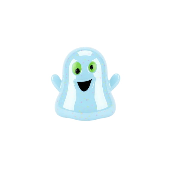 Halloween Ghost Squishy Stress Relief Toy, Slow Rising Sensory Fidget for Kids Adults Party Favors (Blue)
