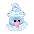 thumbnail image 1 of Halloween Ghost Squishy Toy with Translucent Blue Witch Hat, 1-Pack, Light Blue, for Kids, Toy, 1 of 3