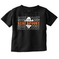 thumbnail image 1 of Halloween Ghost Stay Spooky Gradient Toddler Boy Girl T Shirt Infant Toddler Brisco Brands 24M, 1 of 1