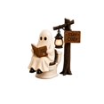 thumbnail image 1 of Halloween Ghost Story Lantern Resin Night Light with Warm LED Glow, Spooky Party Decoration and Shelf Ornament for Living Room Bookshelf, Cozy Halloween Home Decor Gift for Friends, 1 of 5