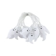 thumbnail image 1 of Halloween Ghost String Lights,Warm White LED Ghost Garland for Indoor Wall Window Fireplace Hanging,Spooky Halloween Party Holiday Decorative Lighting, 1 of 8