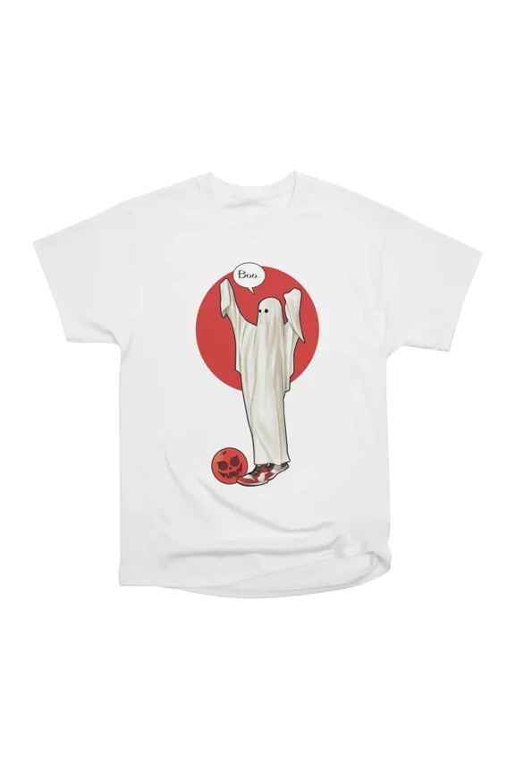 Halloween Ghost T-Shirt Tee Gift For Him Merch For Her Apparel For Friend 2
