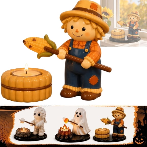 Halloween Ghost Tin Box Set Halloween Miniature Scene Tin Box Portable Metal Mini Ghost Storage Case Little Boo Mini Diorama Kit for Tiered Tray Shelf Fall Halloween Party Favor Decor Gift