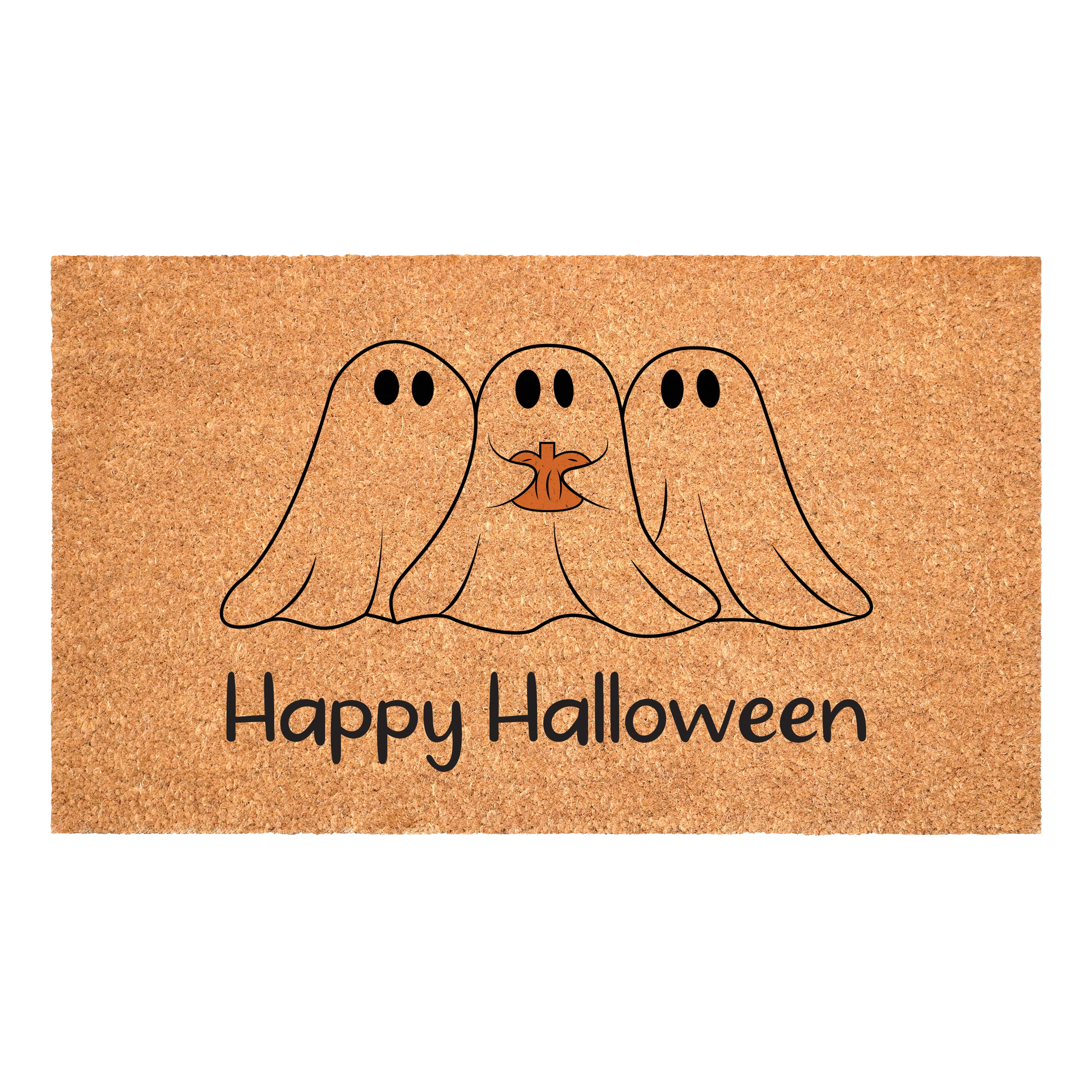 Calloway Mills 114742436 Halloween Ghost Trio Doormat, 24"x36"
