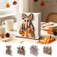 thumbnail image 1 of Halloween Ghost Wooden Tissue Holder, Style A, Cute Festive Tabletop Dispenser and Restaurant Decor, 1 of 7