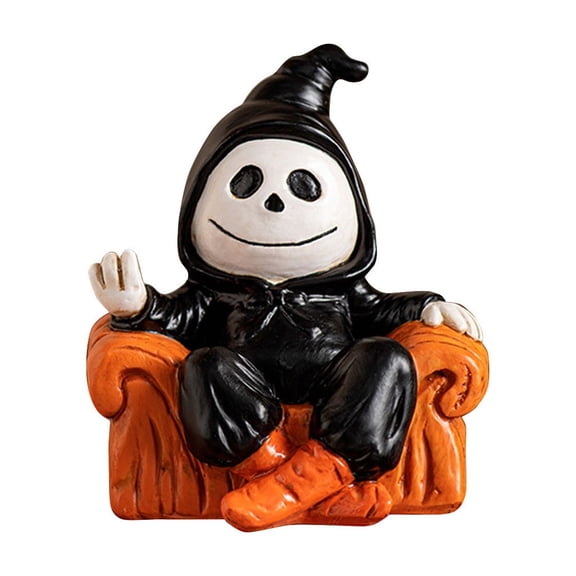 Halloween Ghostly Sofa Specters — Purple Hues with Creepy Shadows, Halloween Decorations for Snack Tables, Dessert Stations & Halloween Party Setups — great for Costume Parties with spooky setups