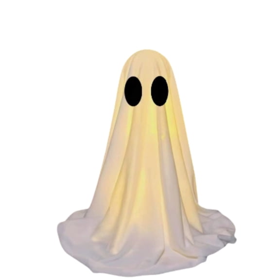 Halloween Ghostly Spirits — Flowing Shapes with Creepy Accents, Halloween Decorations for Porch Ceilings, Tree Branches & Entryway Displays — perfect for Costume Parties with eerie atmosphere