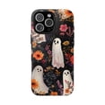 thumbnail image 1 of Halloween Ghosts Floral Artistic Pattern Phone Case for 11 12 13 14 15 16 17 Pro Max, 1 of 2