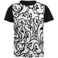 thumbnail image 1 of Halloween Ghosts & Ghouls Adult Black Back T-Shirt - X-Large, 1 of 1