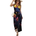 thumbnail image 1 of Halloween Ghosts Horror Pumpkin Sleeveless Dress Female Clothing Dress Women Summer 2025 Dress, 1 of 7