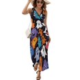 thumbnail image 1 of Halloween Ghosts Horror Pumpkin Sleeveless Dress Female Clothing Dress Women Summer 2025 Dress, 1 of 7