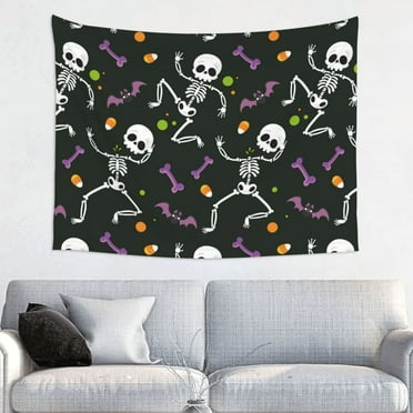 Halloween Ghosts Polyester Tapestry, 29X37" and 40X60"- Easy Wall Decor