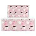 thumbnail image 1 of Halloween Ghosts Pumpkins and Bats Kitchen Rugs Sets Of 2,Anti Fatigue Kitchen Mat Rugs Non Slip Washable,Decorative Kitchen Floor Mats for Kitchen,Sink,Laundry,17"x30"+17"x47", 1 of 7