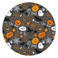 thumbnail image 1 of Halloween Ghost Pumpkin Pattern Round Fitted Tablecloth with Elastic Edge,Dining Table Cover Waterproof,Outdoor Round Tablecloth for Camping,Dining,Indoor and Outdoor, 1 of 7