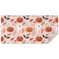 thumbnail image 1 of Halloween Ghosts and Pumpkins Pattern Rectangle Tablecloth 60"x120",Waterproof Polyester Rectangle Table Cloth, Wipeable Spillproof Polyester Tablecloth for Dining, Camping, Indoor and Outdoor, 1 of 6