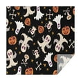 thumbnail image 1 of Halloween Ghosts Pumpkins and Stars Square Tablecloth,Waterproof Square Table Cover,Wipeable Spillproof Washable Table Cover for Home Kitchen Party Decor 60"x60"(152x152cm), 1 of 6