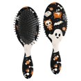 thumbnail image 1 of Halloween Ghosts and Spooky Elements Hair Brush,Girls Detangling Hair Brush,Glide Through Tangles with Ease for Wet & Dry Hair,8.8"X2.8", 1 of 7