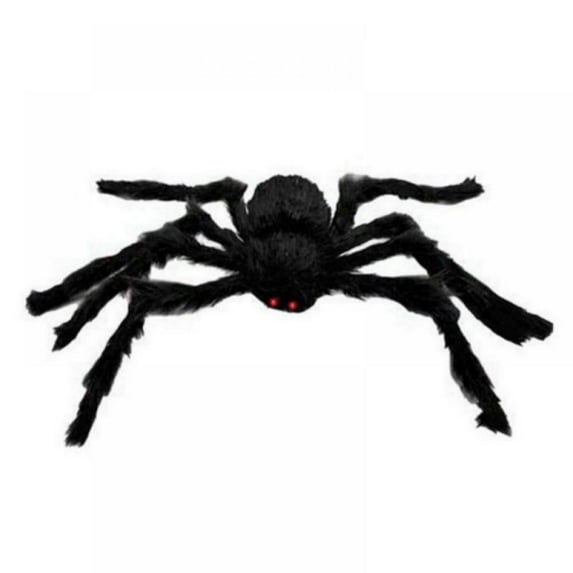 Qmly Halloween Giant Halloween Spider, Halloween Decorations Outdoor Patio Lawn Yard Decor, Fake Large Hairy Spider Props