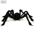thumbnail image 1 of Halloween Giant Spider 1Ft Black Soft Hairy Scary Spider for Halloween Outdoor Yard & Indoor Decoration, 1 of 20