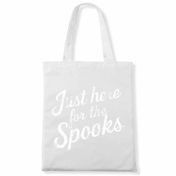 Halloween Gift Idea Just Here For The Spooks Canvas Bag 3Pcs