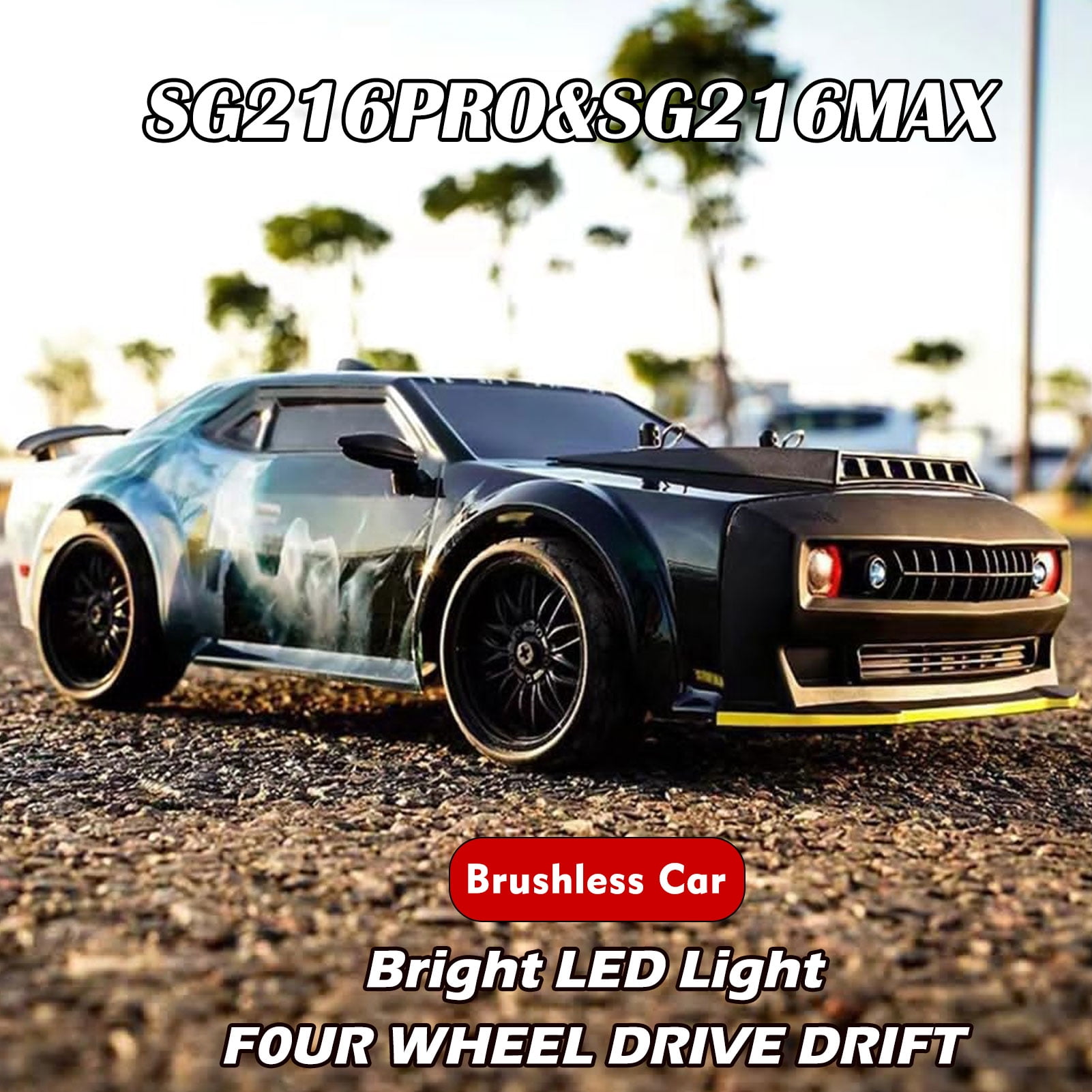 Halloween Gift, All Terrain High Speed Vehicle, Remote Control Distance, Outdoor Sport Racing, Climbing Remote Control Car, Competitive Drift High Speed Truck, 2.4Ghz Remote Control