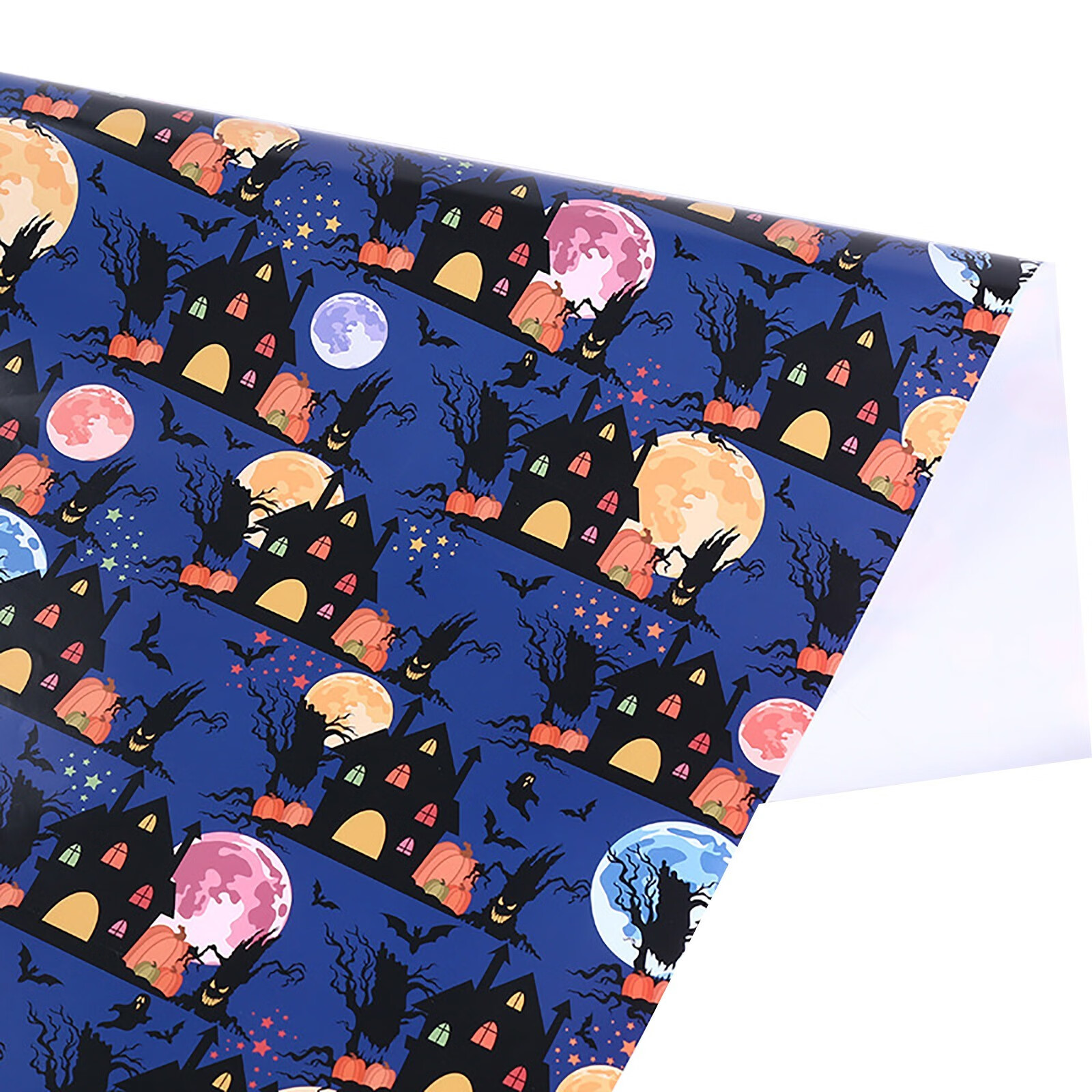 Halloween Gift Wrapping, 10 Sheets Of Halloween Wrapping Paper Gift