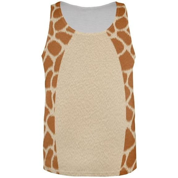 Halloween Giraffe Costume All Over Mens Tank Top Multi X-LG