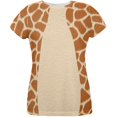 thumbnail image 1 of Halloween Giraffe Costume All Over Womens T Shirt Multi LG, 1 of 7