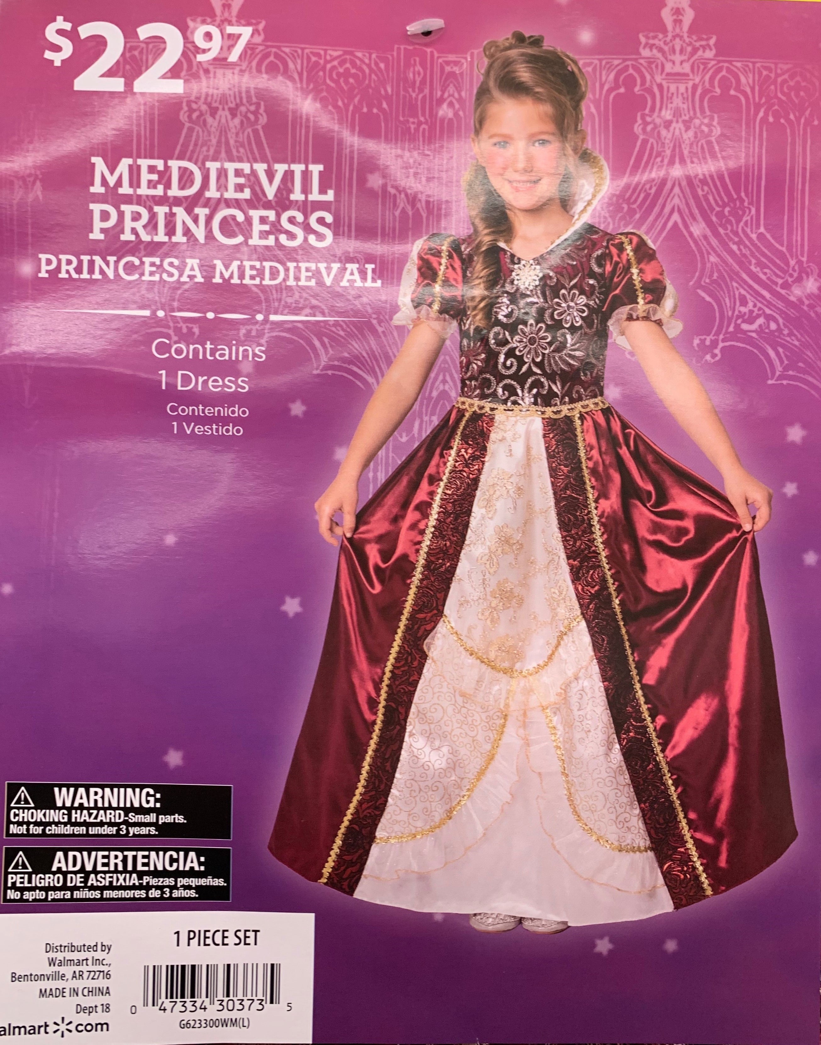Halloween Girl Princess Medievil Princess