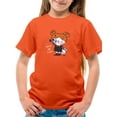 thumbnail image 1 of Halloween Girl W Candy T-Shirt Juniors -Image by Shutterstock,  x-Small, 1 of 4