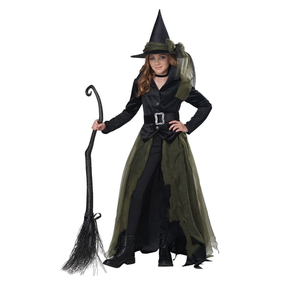 Halloween Girl's Cool Witch Costume