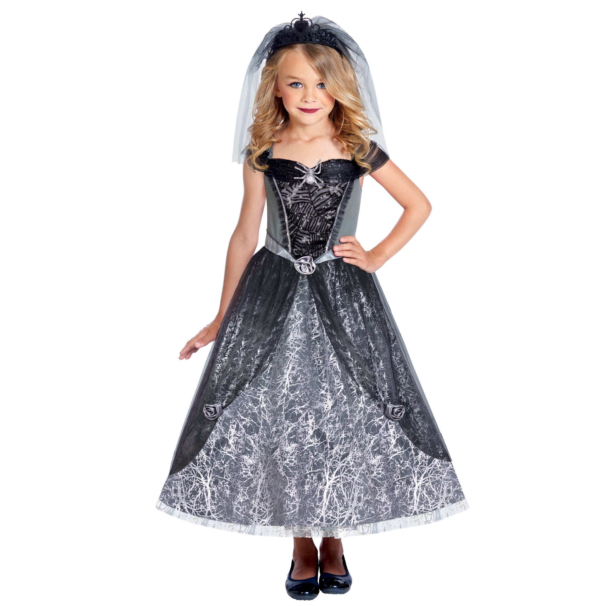 Halloween Girls Gothic Spider Br S