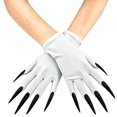 thumbnail image 1 of Halloween Glitter Long Claw Gloves, Gothic Monster Witch Gloves for Halloween Birthday Party & Role Play, 1 of 5