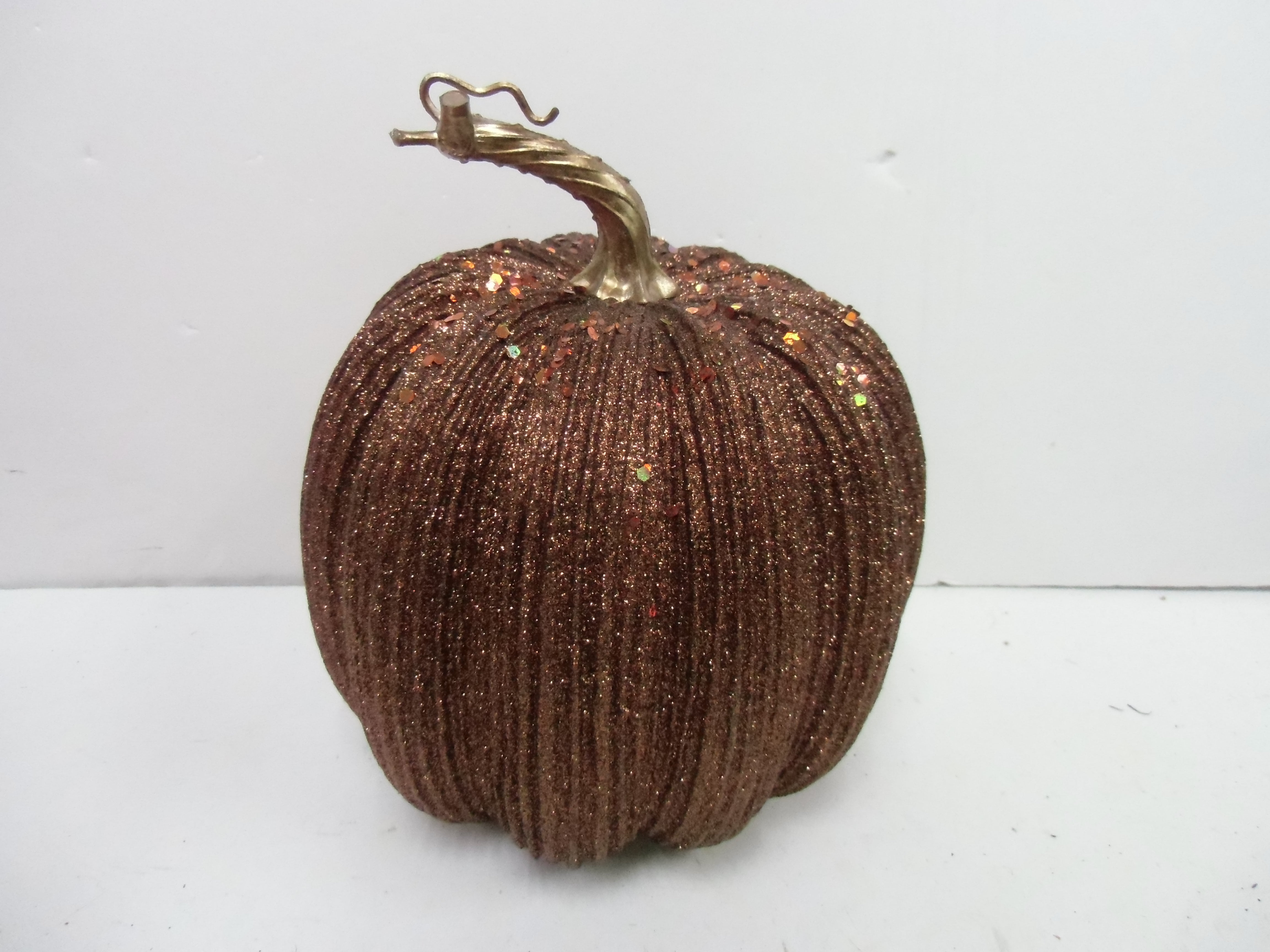 Halloween Glitter Pumpkin