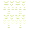 thumbnail image 1 of Halloween Glow Bats Decoration, Glow in the Dark 2D Bat Stickers for Neon Party, Fluorescent DIY Wall Decals for Indoor Outdoor Halloween Decor, Spooky Glowing Party Supplies, 48PCS, 1 of 8