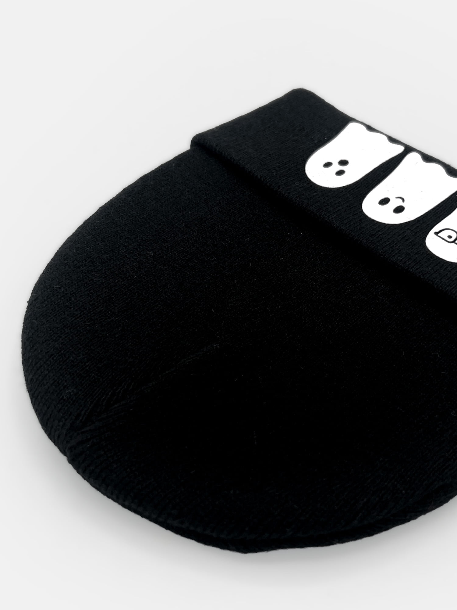 Halloween Glow In The Dark Beanie, Black , by Way to Celebrate