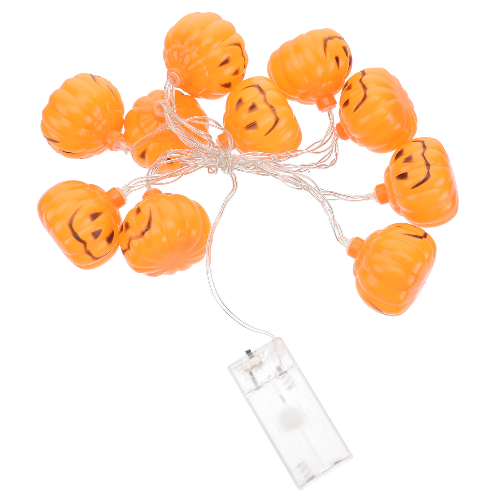 Halloween Glowing Necklace Light String Pumpkin String Light Decorative