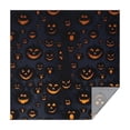 thumbnail image 1 of Halloween Glowing Pumpkins Pattern Square Tablecloth,Waterproof Square Table Cover,Wipeable Spillproof Washable Table Cover for Home Kitchen Party Decor 60"x60"(152x152cm), 1 of 6