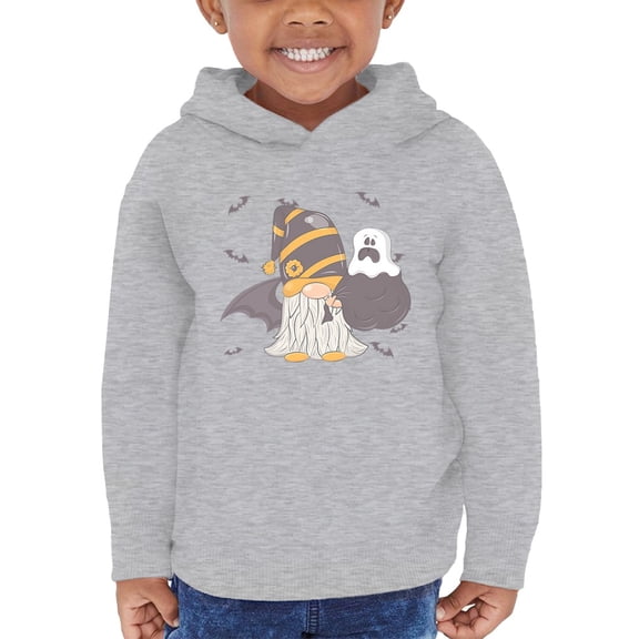 Halloween Gnome W Ghost Hoodie Toddler -Image by Shutterstock, 2 Toddler