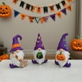 thumbnail image 1 of Halloween Gnomes Decorations for Home, Set of 3 Resin Funny Garden Gnomes Statues for Outdoor Decor, Halloween Pumpkin Elf Figurine Gift for Table Centerpiece Decor, 1 of 9