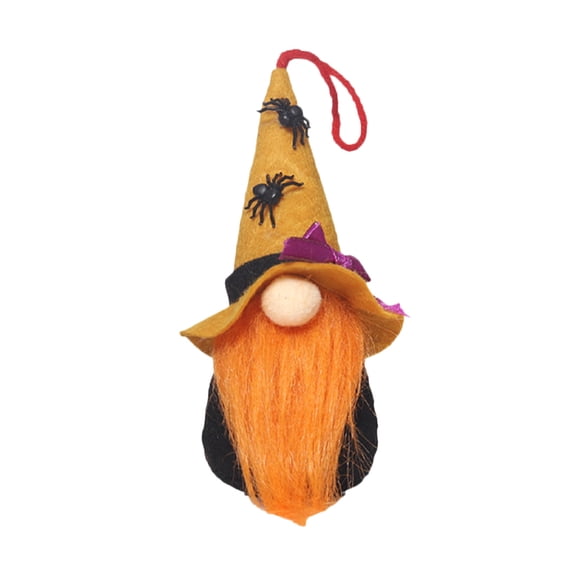 Halloween Gnomes Plush Decor, Handmade Halloween Table Decor, Halloween Gnomes Decorations for Table Ornament, Halloween Swedish Tomte Figurines Tiered Tray Decor for Home Kitchen Party Favors