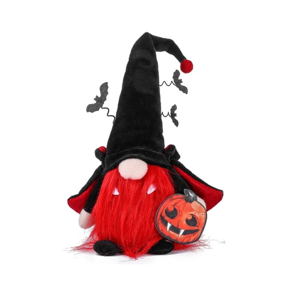 Halloween Gnomes Plush Elf Decoration, Handmade Reaper Witch Vampire Pumpkin Ghost Dolls for Halloween Table Ornament, Tiered Tray Decor, Halloween Party Favor, Trick or Treat
