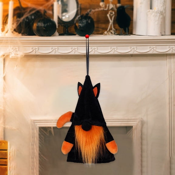 Halloween Gnomes Plush Soft Scandinavian Tomte Witch Gnome Decorations, Spooky Tiered Tray & Shelf Sitter Plush for Halloween Party Home Decor